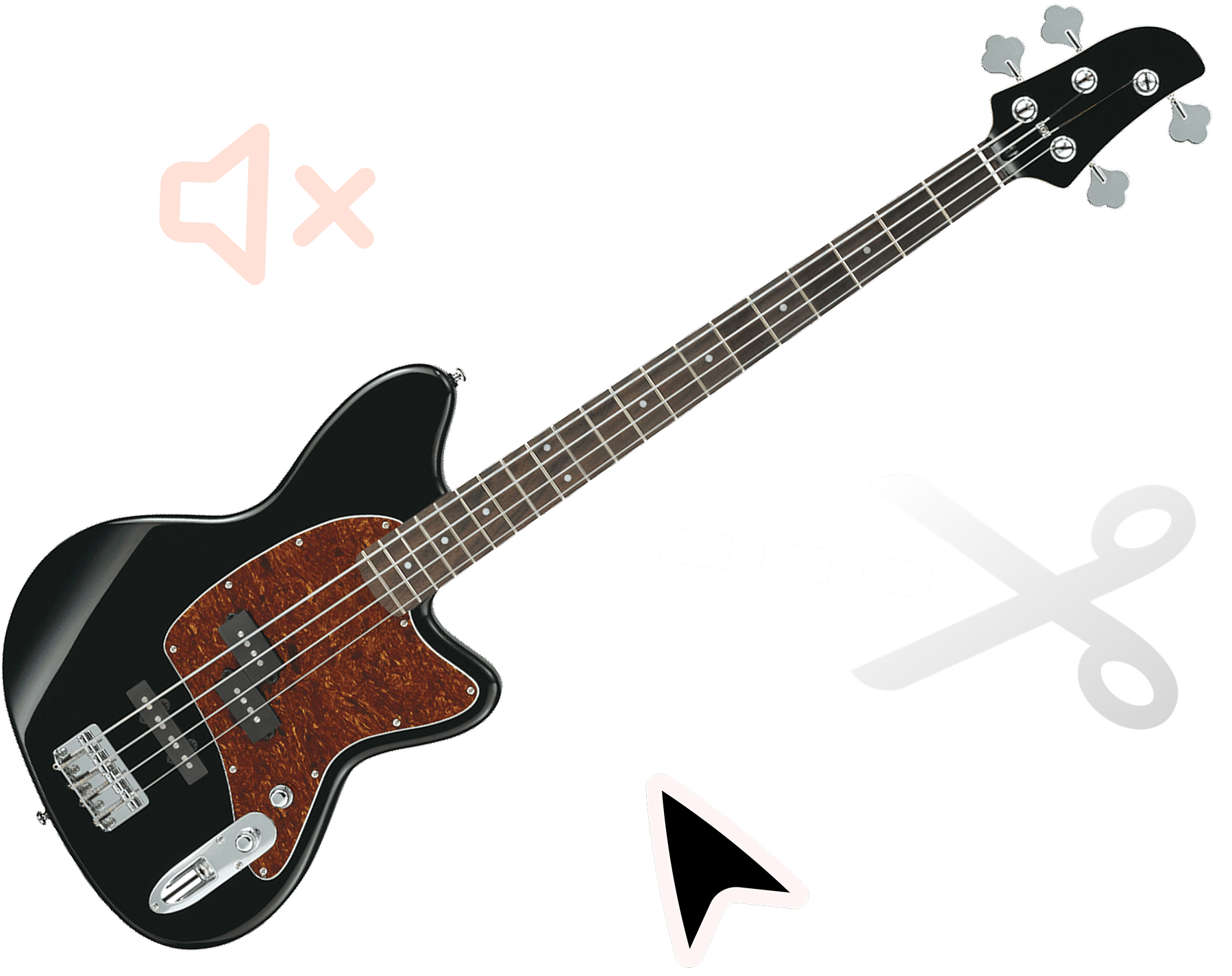 Bass backing track workflow visual